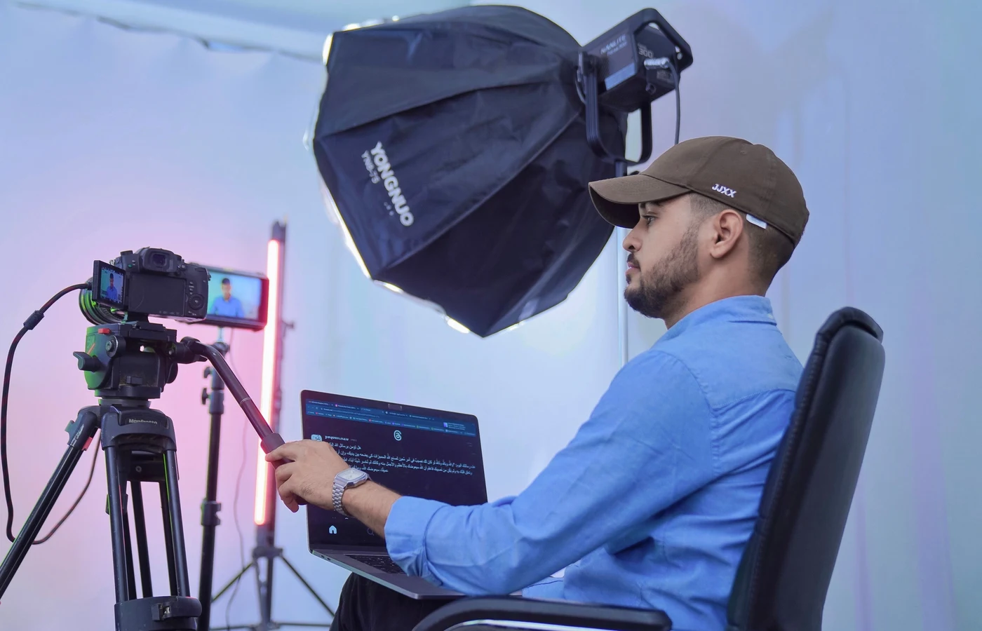 Petite entreprise dans un environnement de travail réel et accessible