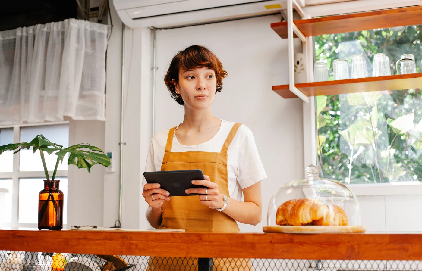 Petite entreprise dans un environnement de travail réel et accessible
