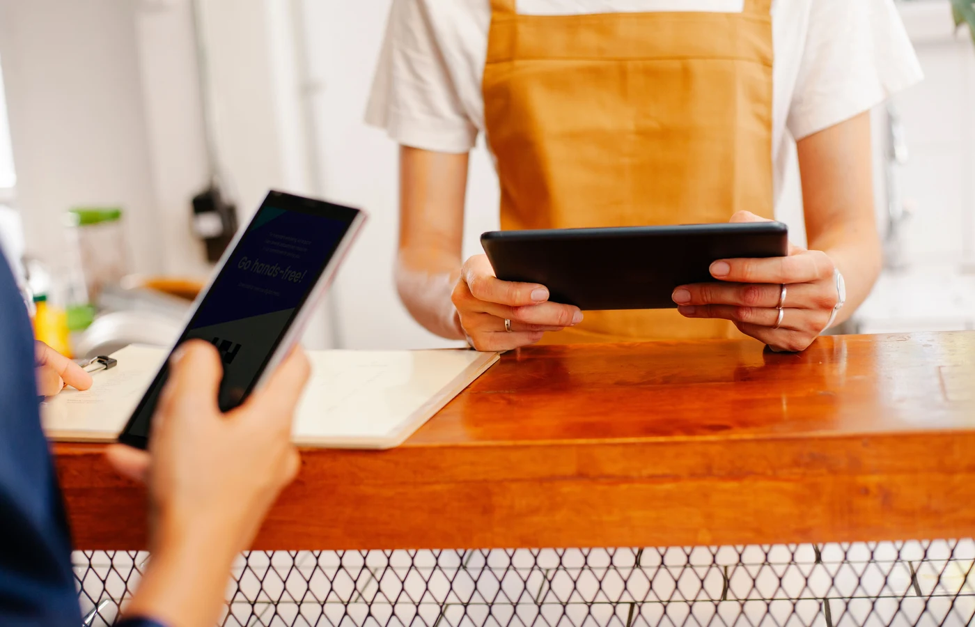 Petite entreprise dans un environnement de travail réel et accessible