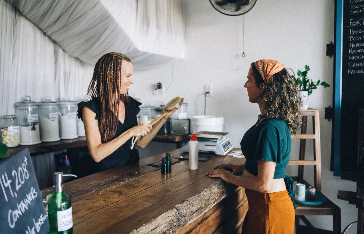 Petite entreprise dans un environnement de travail réel et accessible
