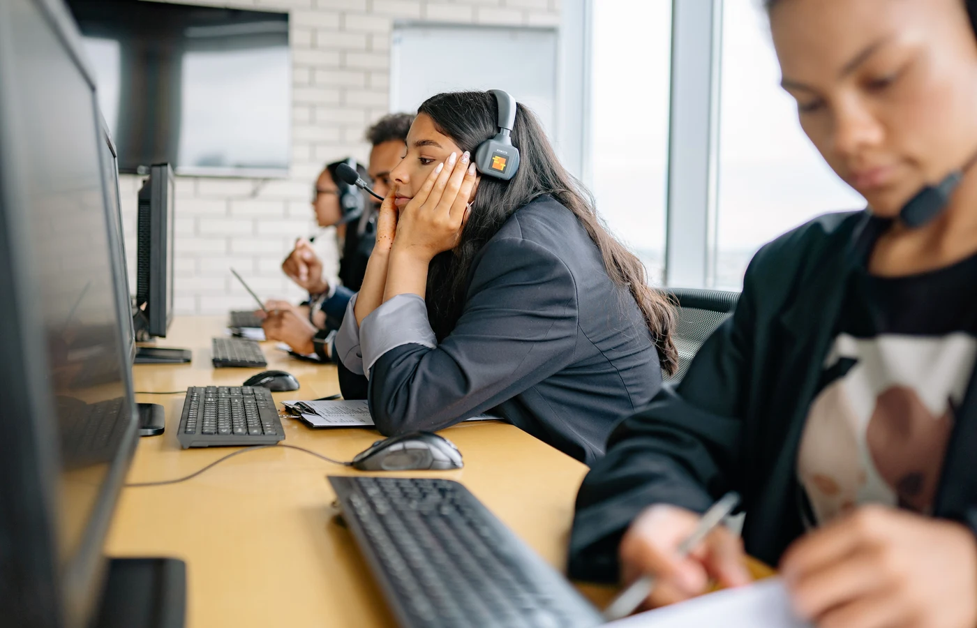 Petite entreprise dans un environnement de travail réel et accessible