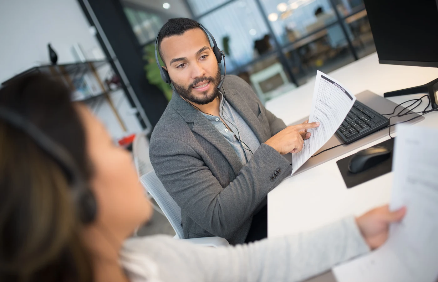 Petite entreprise dans un environnement de travail réel et accessible