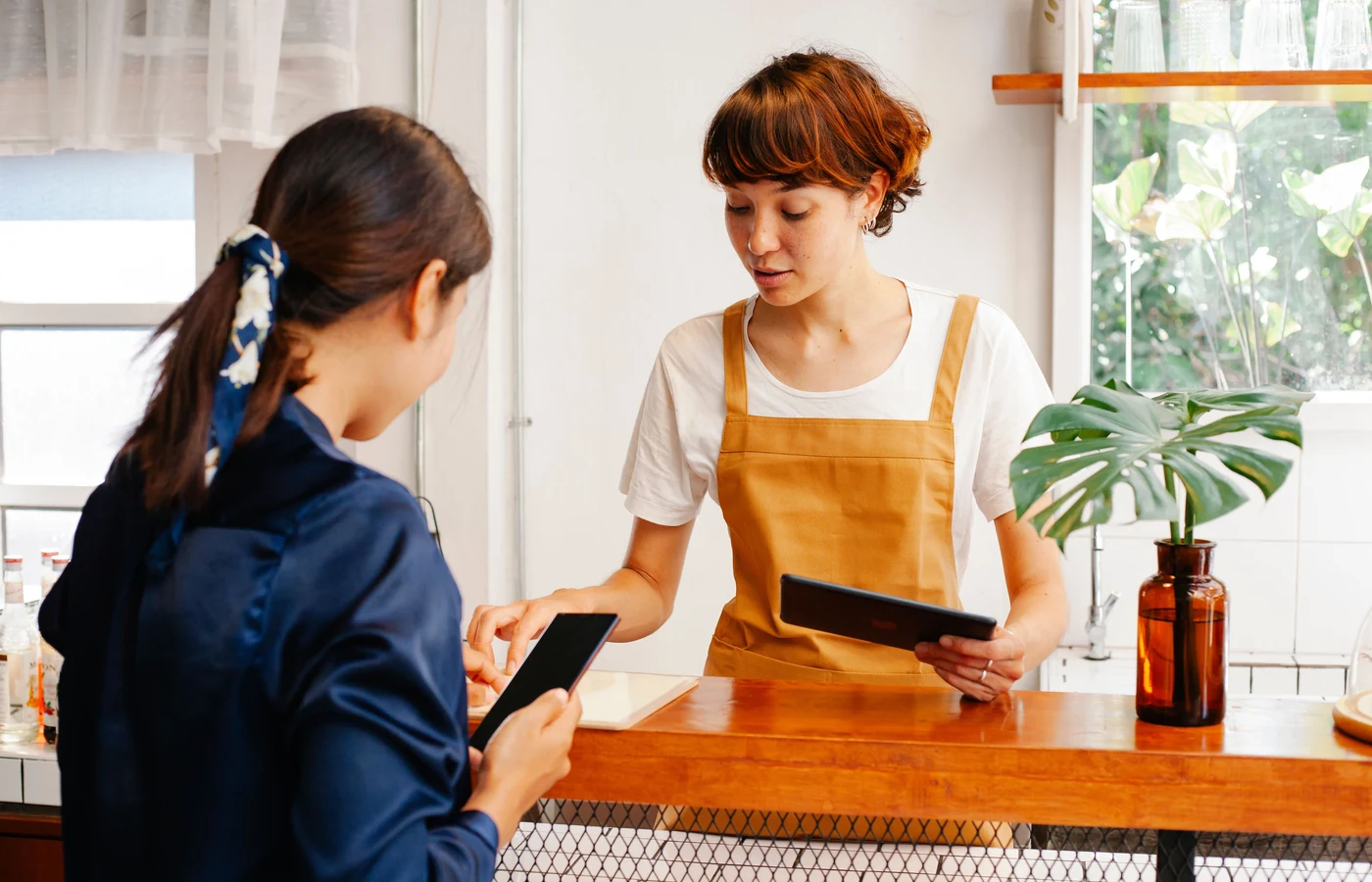 Petite entreprise dans un environnement de travail réel et accessible
