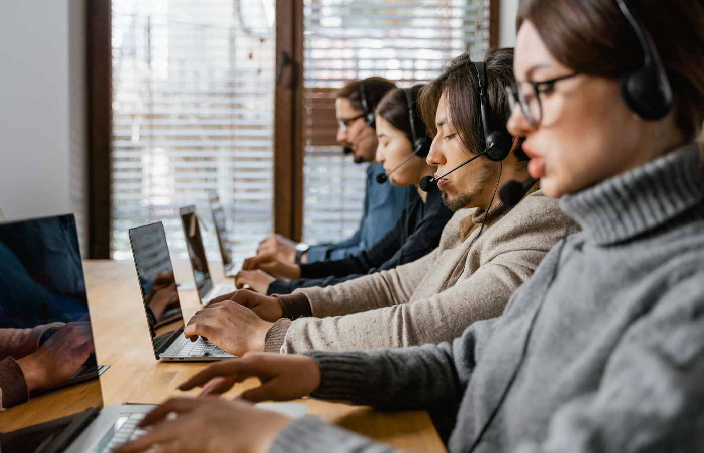 Petite entreprise dans un environnement de travail réel et accessible