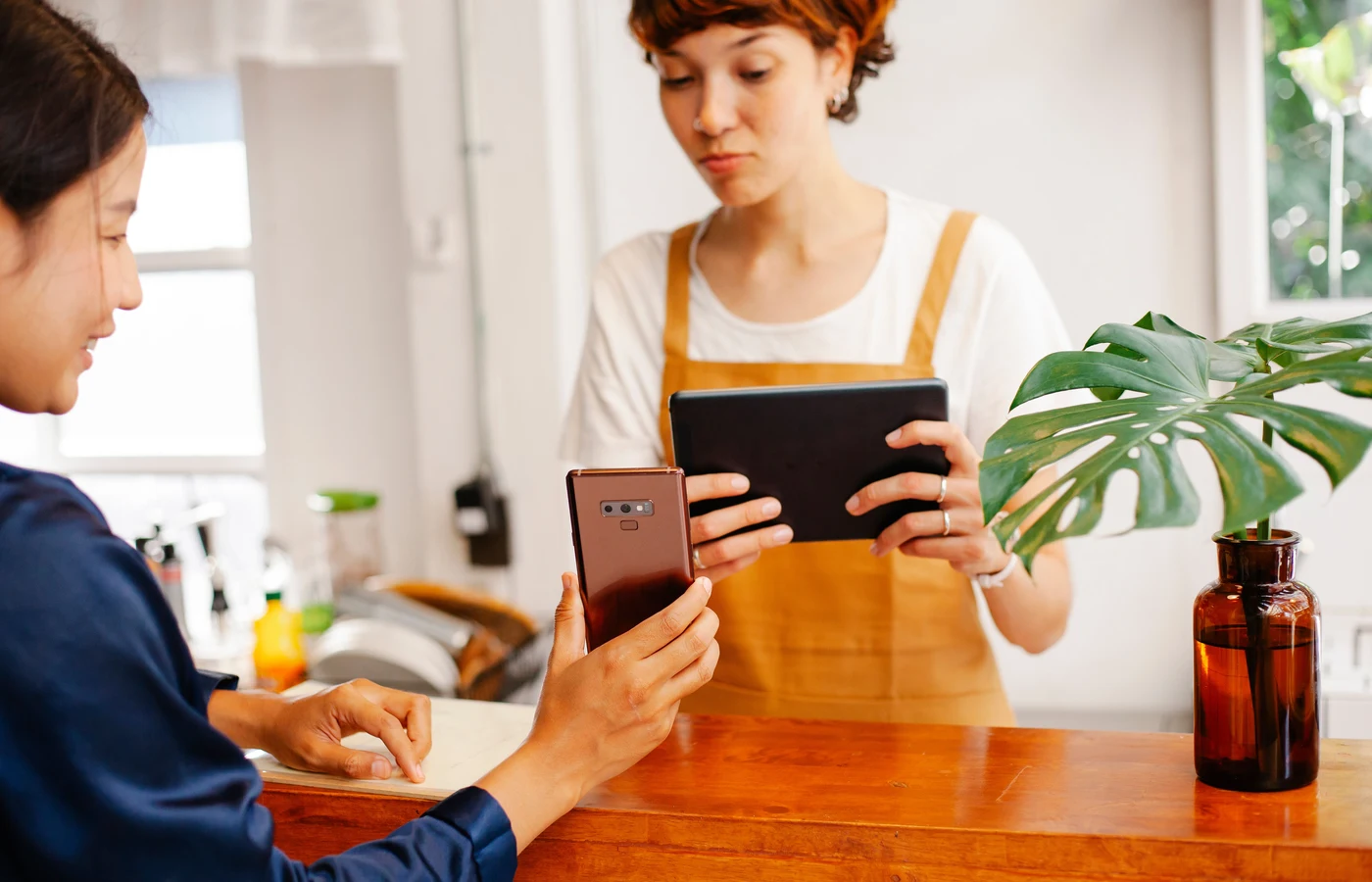 Petite entreprise dans un environnement de travail réel et accessible